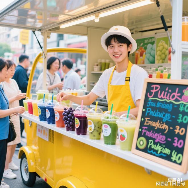 彩神vll街头卖榨果汁：小钱景背后的门道(图2)