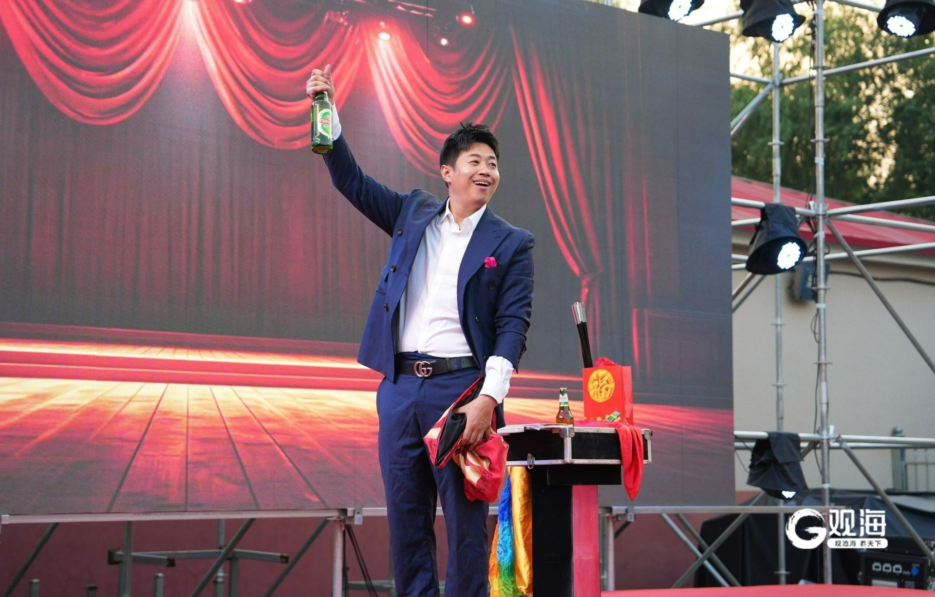 彩神vll“村啤”开哈“村超”燃战！2025胶州青年湖精酿啤酒美食节暨村超挑战赛开幕(图7)