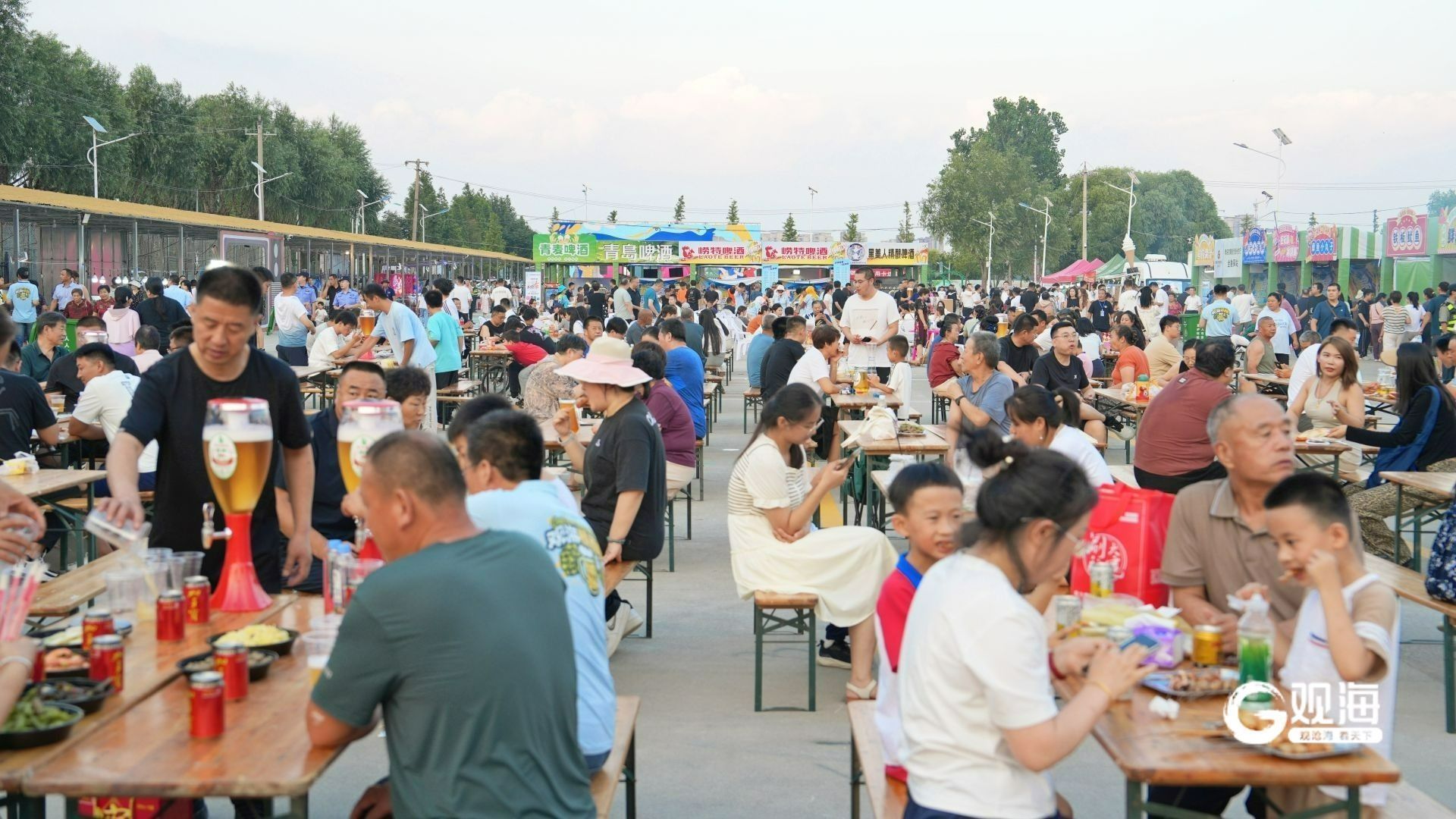 彩神vll赏湖景哈精酿观球赛！2025胶州青年湖精酿啤酒美食节暨村超挑战赛约起(图11)