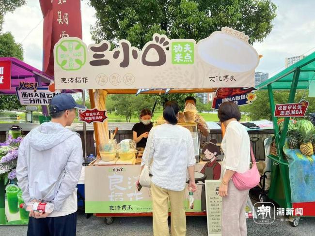 彩神vll杭州武林夜市搬去浙BA现场 赛事带火夜经济(图4)