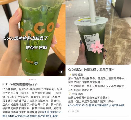 彩神vllCoCo都可“超千目”欧标抹茶领跑夏日健康茶饮(图4)